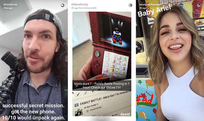 Snapchat Influencers Start Labeling Social Endorsements As Paid Ads 